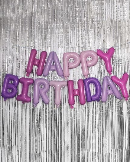 Надпись Happy Birthday 41см